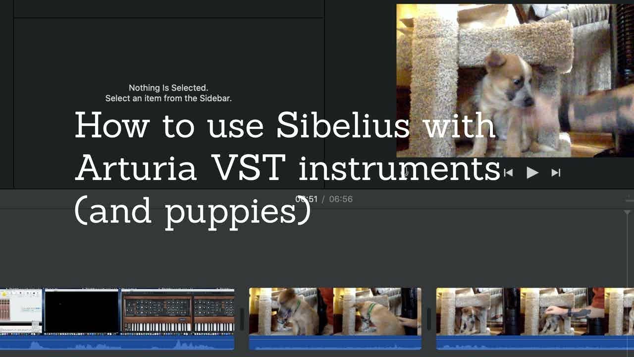 How to use Sibelius playback with Arturia Virtual Instruments ( and