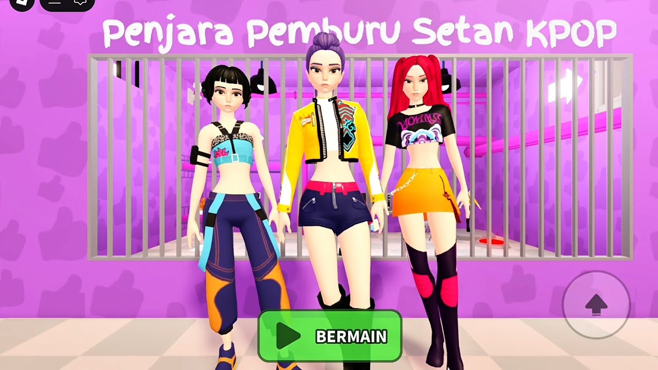 Bima Emo Kids Kabur Dari Penjara Kpop Demon Hunter||ROBLOX 