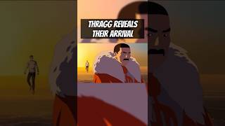 Thragg reveals their arrival on Earth - Invincible - Season 4 Episode 8