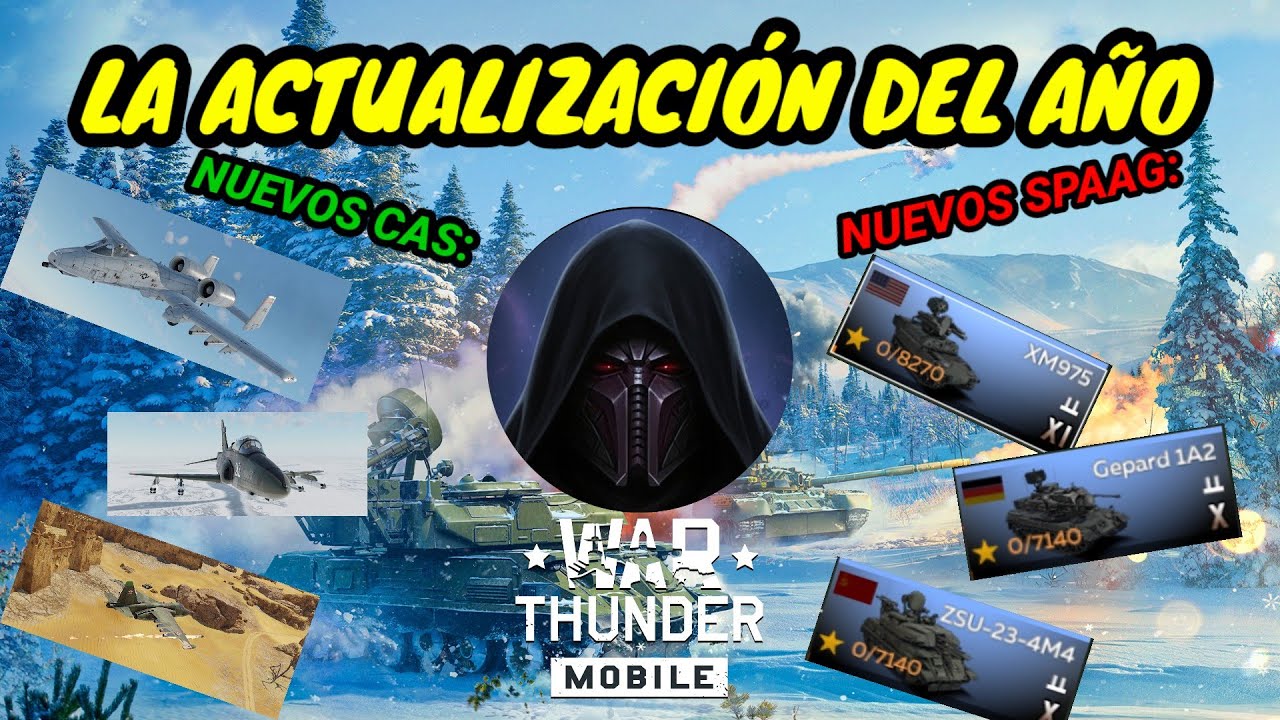 ¡LA ÚLTIMA ACTUALIZACIÓN DEL AÑO! || War Thunder Mobile 