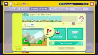 Super Mario Maker - Speed Running Super Mario Maker Levels: Super Guts Man World by Foxyman1113 - User video