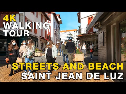 Video: Saint Jean de Luz, Basque Country Beach Community