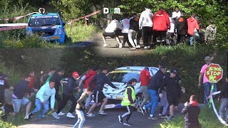 RALLY NOIA 2024⚠️ CRASHES, FANS & JUMPS❗️