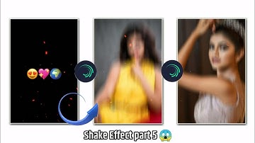 Trending photo shake + flash effect status editing  in alight motion instagram status editing