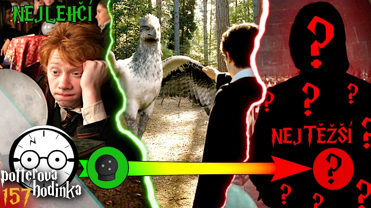 Seřadil jsem předměty v Bradavicích od nejtěžšího po nejlehčí!