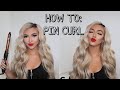 HOW I PIN CURL MY HAIR | STYLING MY BEAUTY WORKS EXTENSIONS | PIN CURL TUTORIAL
