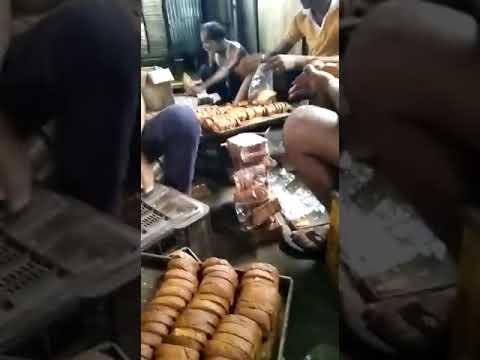 Disgusting Video Of Factory Worker Packing Toast After Spitting And Rubbing Feet Viral Video