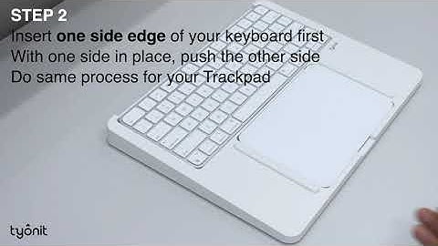 Tyonit Harmony Tray for Apple Magic Trackpad and Keyboard | How to Setup
