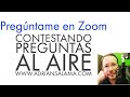 Pregúntame en Zoom 15 marzo 21