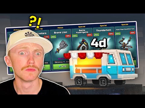 I *FINALLY* Got This Weapon in this WEIRD TRADER’S VAN | Pixel Gun 3D Review