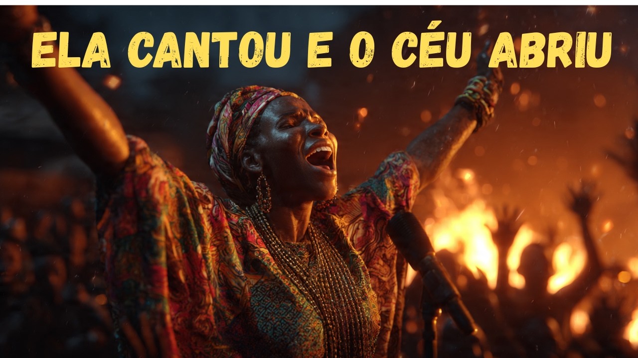 😭 ELA CANTOU E O CÉU ABRIU | SHE SANG AND HEAVEN OPENED (Gospel africano ao vivo)