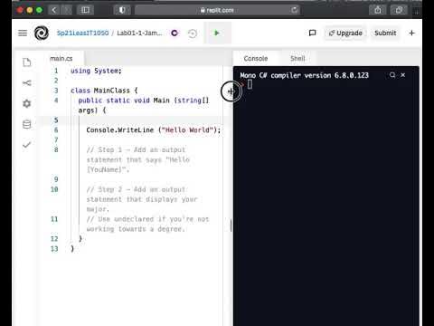 Replit - Join the Class Team and Fork Your First Lab - YouTube