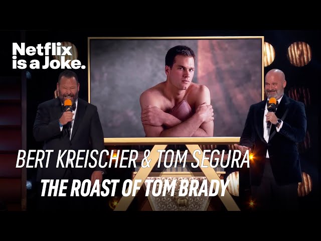 Bert Kreicher and Tom Segura Get Classy | The Roast of Tom Brady | Netflix Is A Joke class=