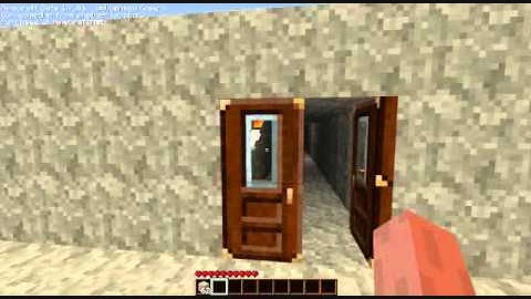 Minecraft - Improved secret door with pistons Beta 1.7_01