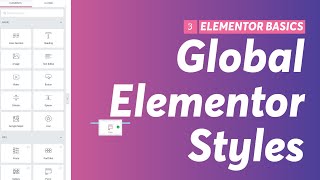 Global Styles Settings in Elementor for Beginners Tutorial
