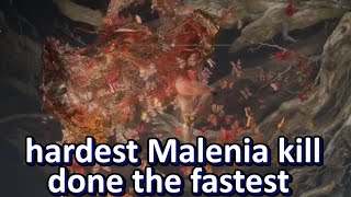 Malenia vs Weakest Tarnished: Hitless, Level 1, NG+7, +0 Weapon, NO TALISMANS/buffs/bleed/frost/AoW