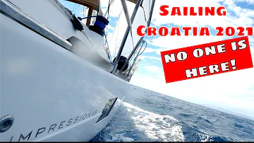 Ep4: Liveaboards sailing the Croatian islands in 2021 - no one is here!