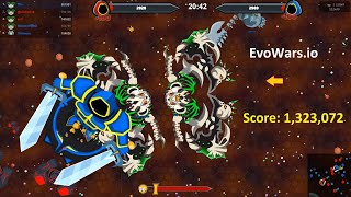 EvoWars.io Evolutions Unlocked 38/38 High Score: 1,323,072