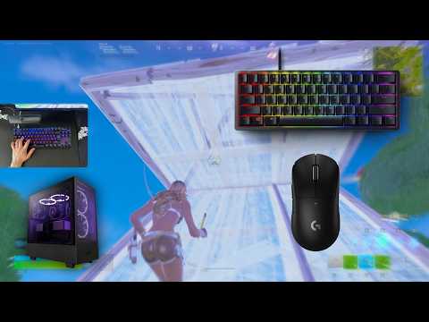Fortnite Reload On PC🤩Satisfying Keyboard & Mouse Gameplay | 240 FPS | 4K