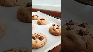 BEST EVER Chocolate Chunk Cookies #shorts #cookies #chocolate #recipe