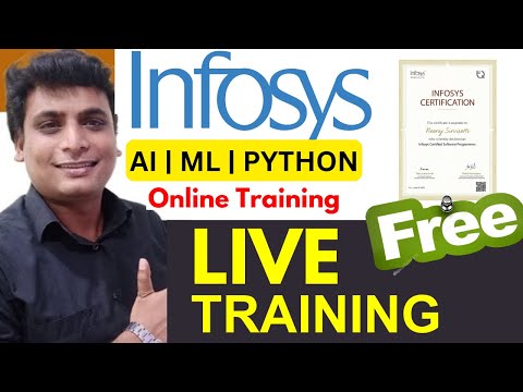 Infosys Launched Live Online Training 15 Jun-22 Jun Free With Certificate | AI ML Python Certificate