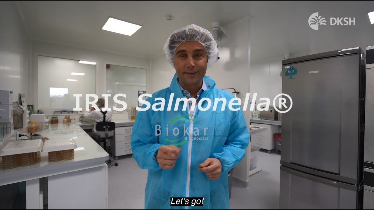 Salmonella detection with a chromogenic media - IRIS Salmonella by BIOKAR Diagnostics