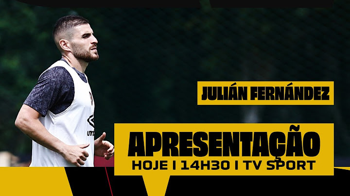 AO VIVO | COLETIVA DE APRESENTAÇÃO: JULIAN FERNANDEZ