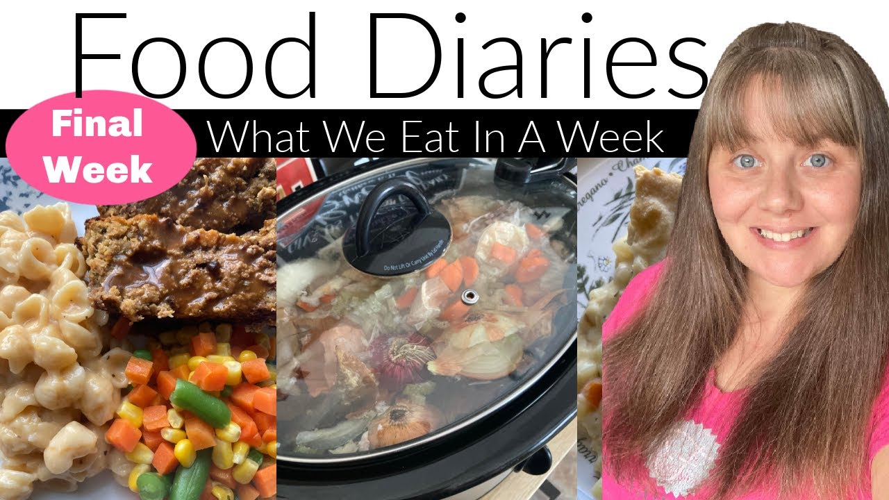 Food Diaries Week 4- The Final Week