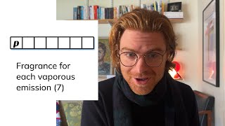Cryptic Crossword #30: Fragrance for each vaporous emission (7) #crypticcrossword