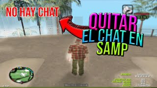 DESCARGAR HIDE CHAT para GTA SAMP 2021  Cleo mod para QUITAR el CHAT en SAMP 