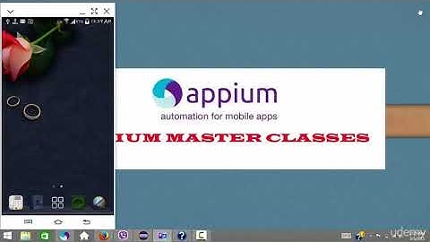 Appium- How to record a mobile screen