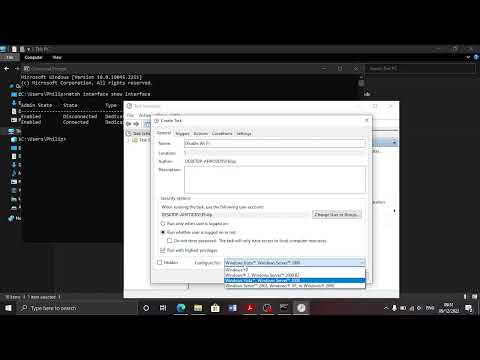 HOW TO AUTOMATICALLY DISABLE WI-FI/ETHERNET AT A SPECIFIC TIME