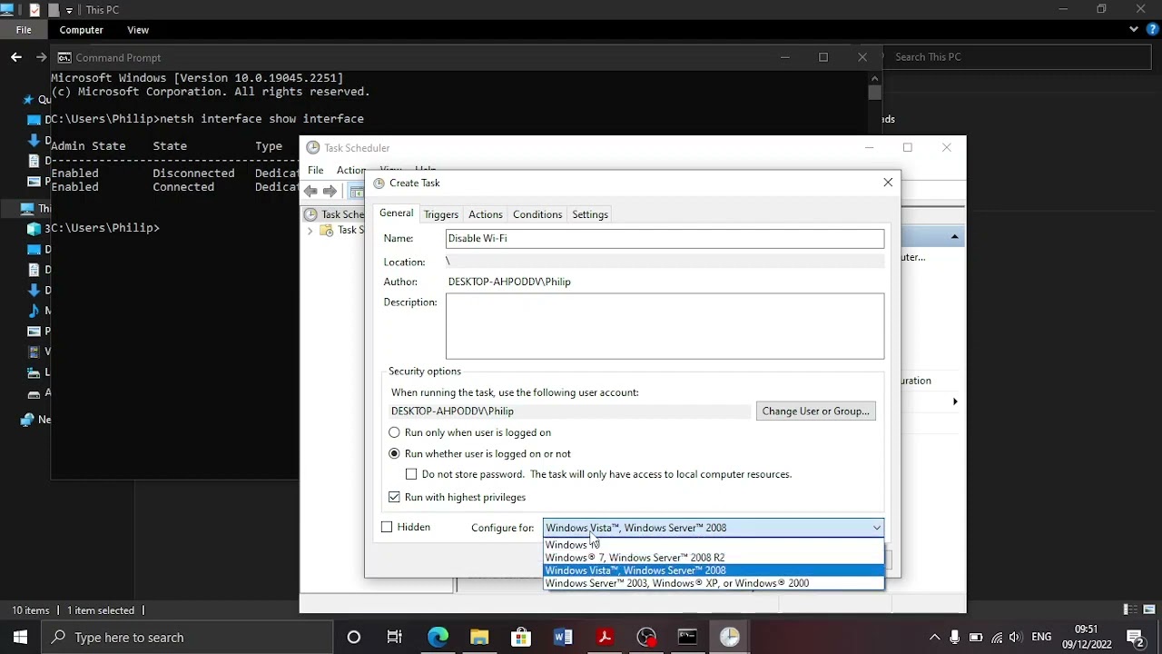HOW TO AUTOMATICALLY DISABLE WI-FI/ETHERNET AT A SPECIFIC TIME