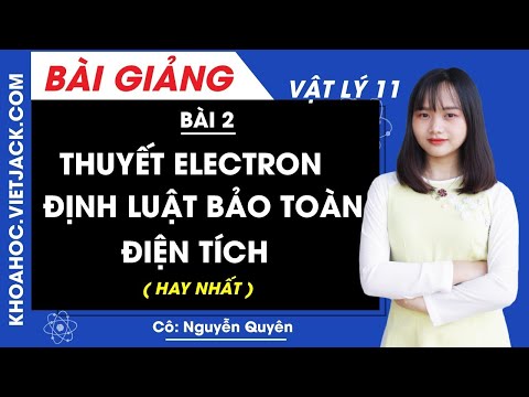 Video Thuyết Electron - Định luật bảo toàn điện tích - Bài 2... - youtube