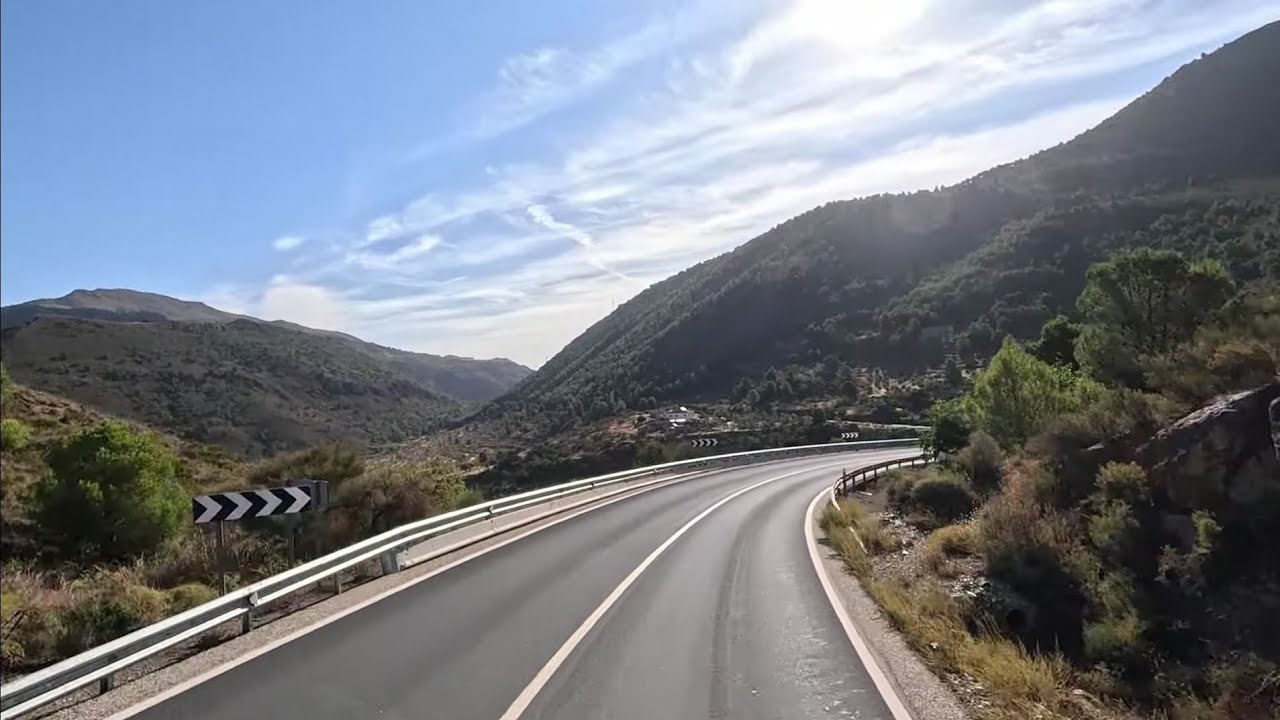Driving in Sierra Nevada NP 2 Spain