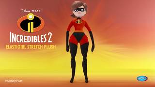 The Incredibles 2  Elastigirl Stretch Plush Toy Commercial