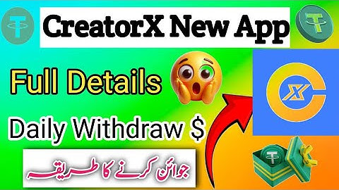 CreatorX App Full Overview || CreatorX Withdrawal Method || New Loot || Today Loot || Instant Loot