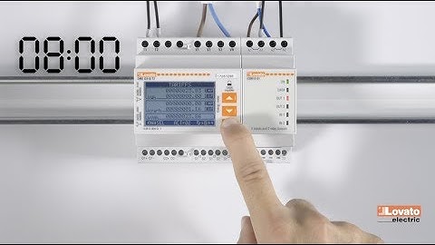 5. Manage up to 4 separate rate schedules - DME energy meters | LOVATO Electric