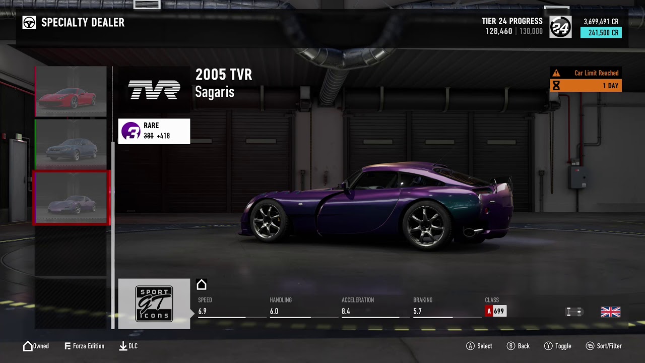 Forza Motorsport 7 - Specialty Dealer Cars Nearly Over - 20/11/17 - Xbox One X