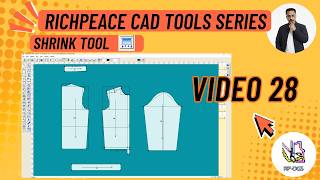 How to use shrink tool in Richpeace CAD software | VIDEO 28