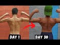 100 PULL UPS A DAY FOR 30 DAYS CHALLENGE🔥 - CRAZY body Transformation (RESULTS) | SKINNY to BEAST