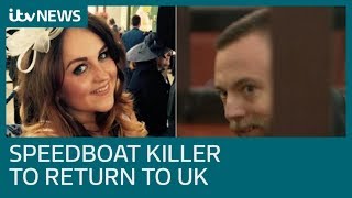 Speedboat killer Jack Shepherd to return to the UK | ITV News
