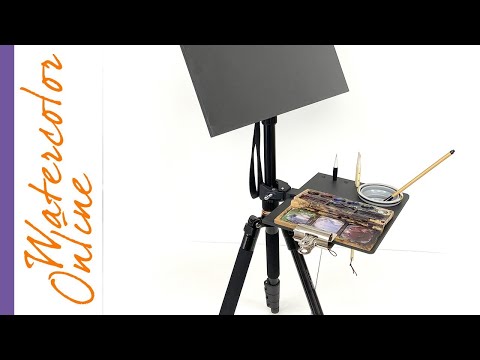 SOLO Easel and How to Use It (Watercolor Easel Breakdown)