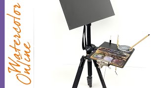 SOLO Easel and How to Use It (Watercolor Easel Breakdown)