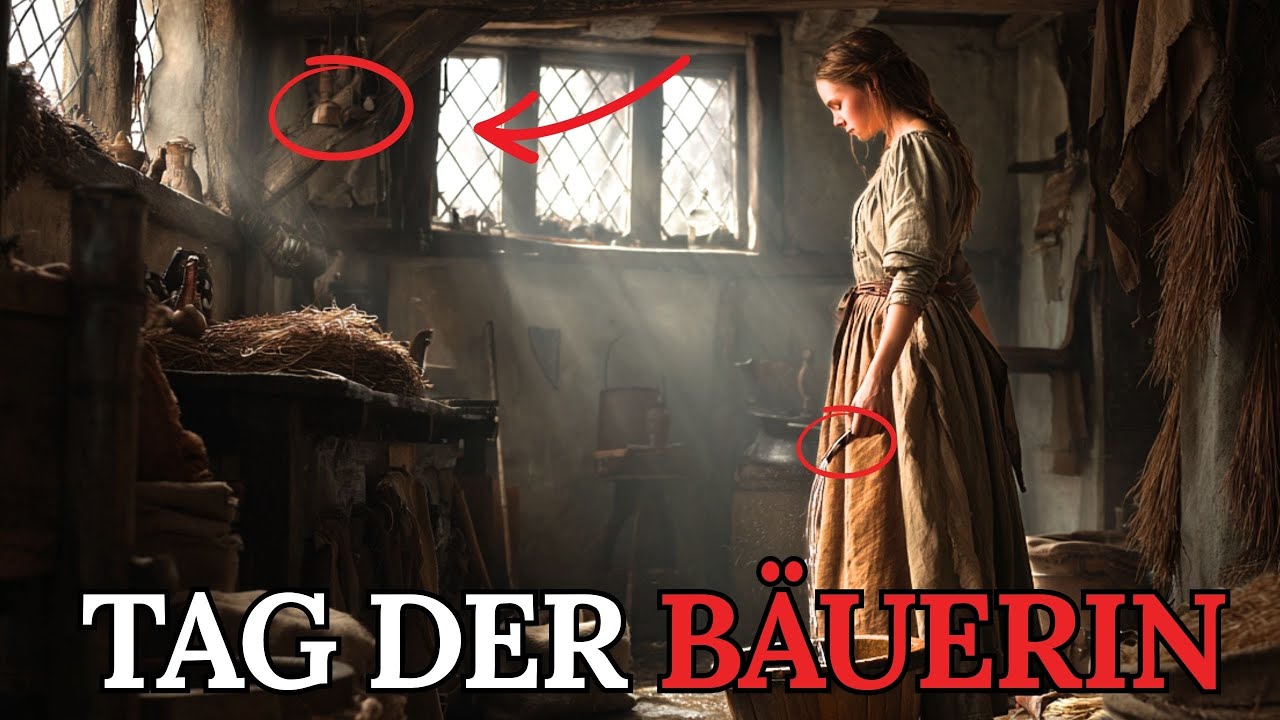 EIN TAG im Leben einer MITTELALTERLICHEN BAUERIN | Langweilige Geschichte zum Einschlafen