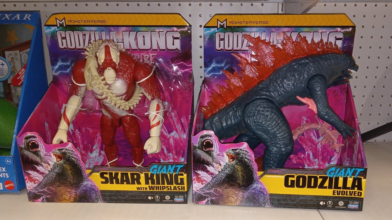 Godzilla X Kong The New Empire Giant Godzilla and Giant Skar King at ...