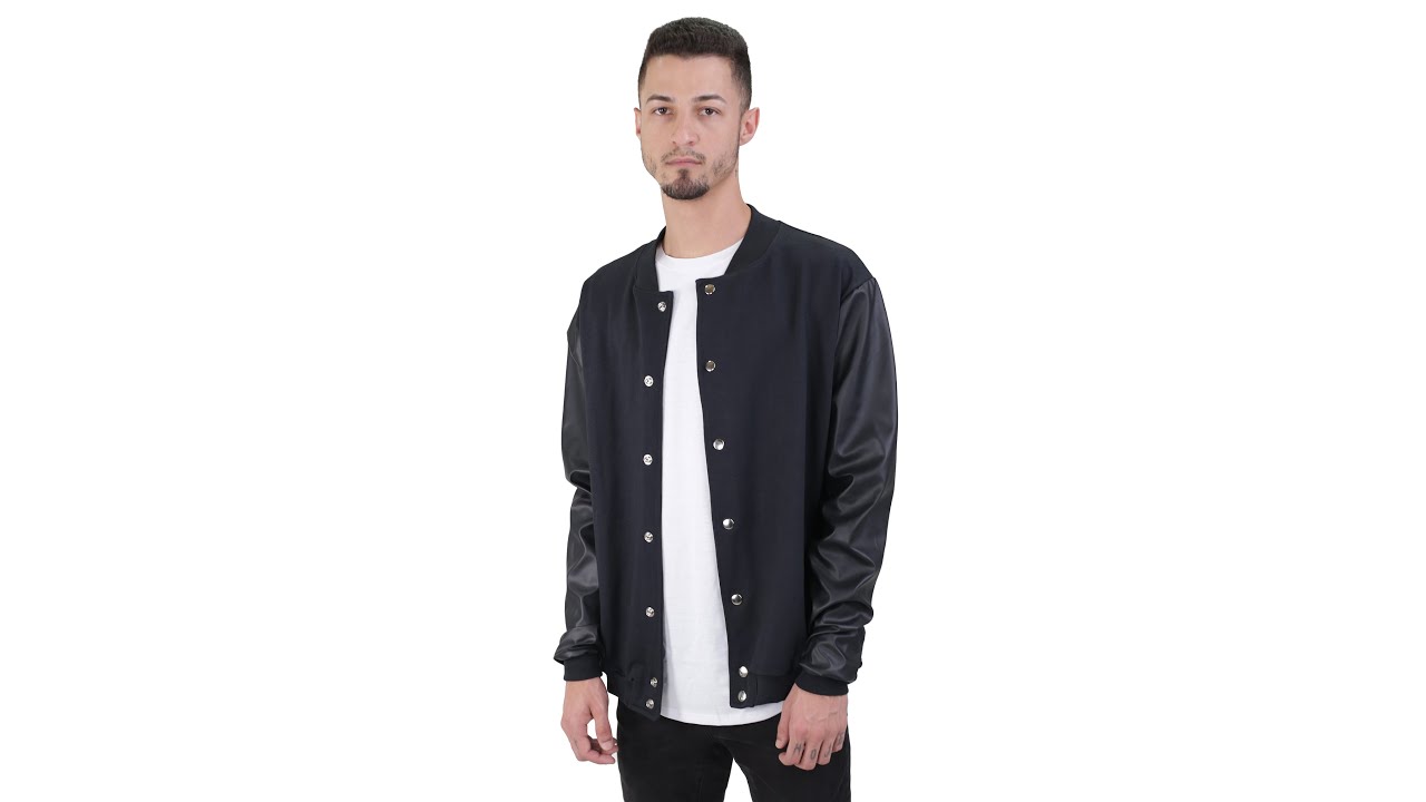 varsity felt moletom com capuz