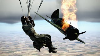 Satisfying Airplane Crashes, Takedowns & Landings! V334 | IL-2 Sturmovik Flight Simulator Crashes