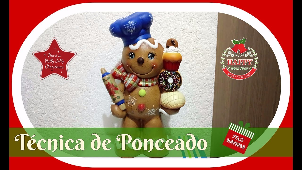 Pinta cerámica: Galleta de Jengibre | Especial de Navidad