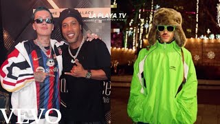 Con video junto a Ronaldinho, Blessd anunció colaboración junto a Feid